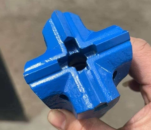 高炉开口专用高强度铜焊钻头