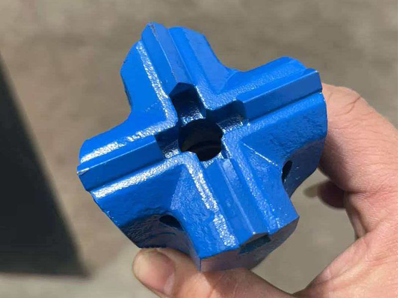 高炉开口专用高强度铜焊钻头